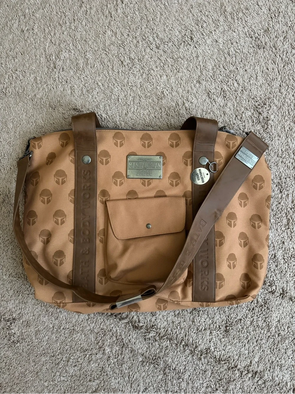 NWT Bath & Body Works Mandalorian Messenger Tote